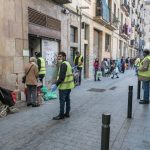 Las 'colas del hambre' siguen este fin de semana en el centro de Barcelona